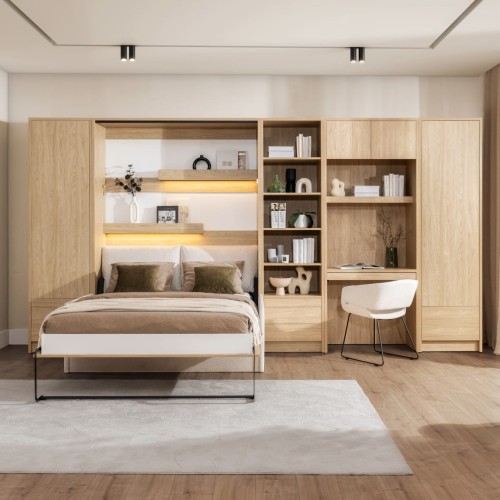 Półkotapczan pionowy z sofą Genius (mat)