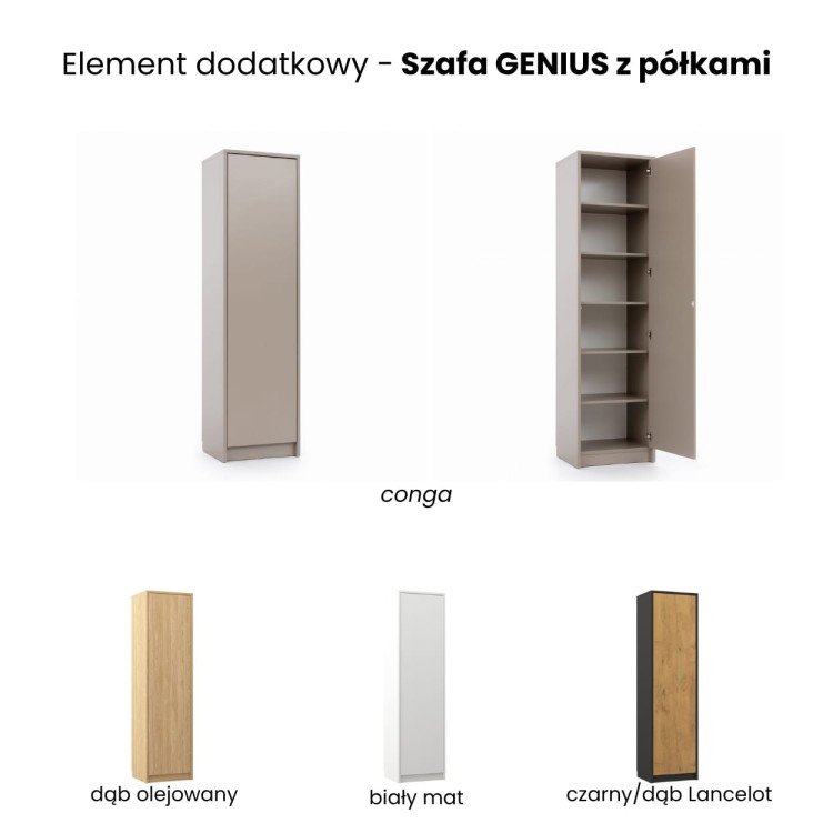 Szafa GENIUS z półkami