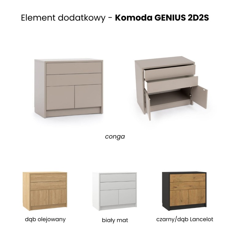 Komoda Genius 2D2S