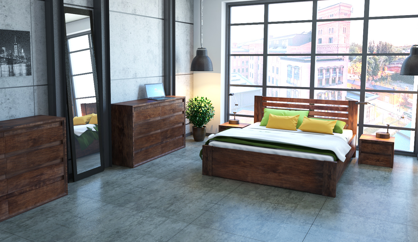 Łóżko Loft Lorenzo - Dane techniczne
